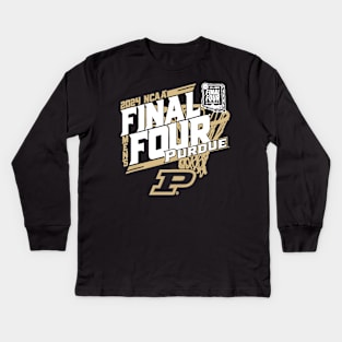 Purdue Boilermakers Final Four 2024 Kids Long Sleeve T-Shirt